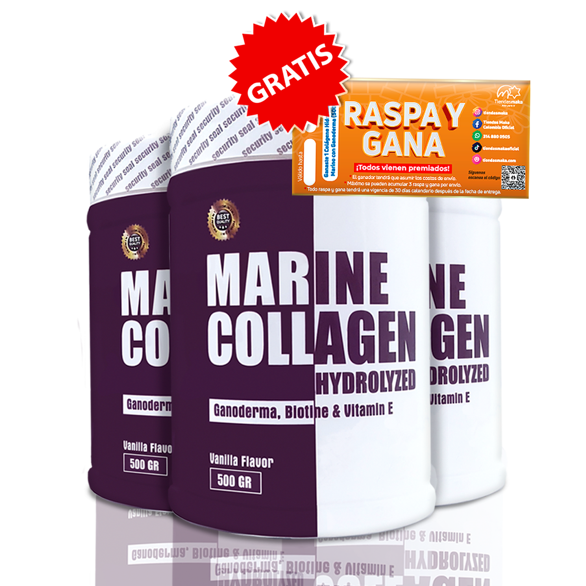 Colágeno Marino con Ganoderma