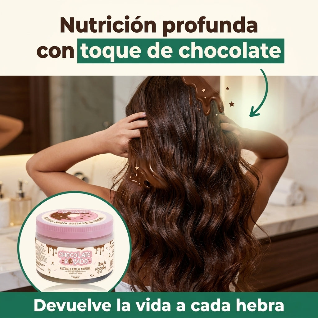 Mascarilla Nutritiva Chocolate Rosado