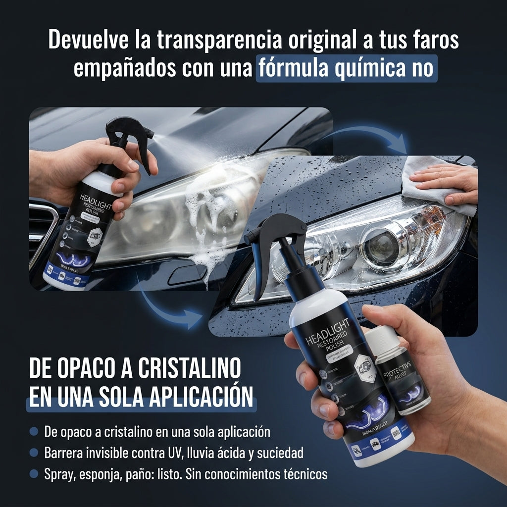 Kit Restaurador Óptico ProFaros