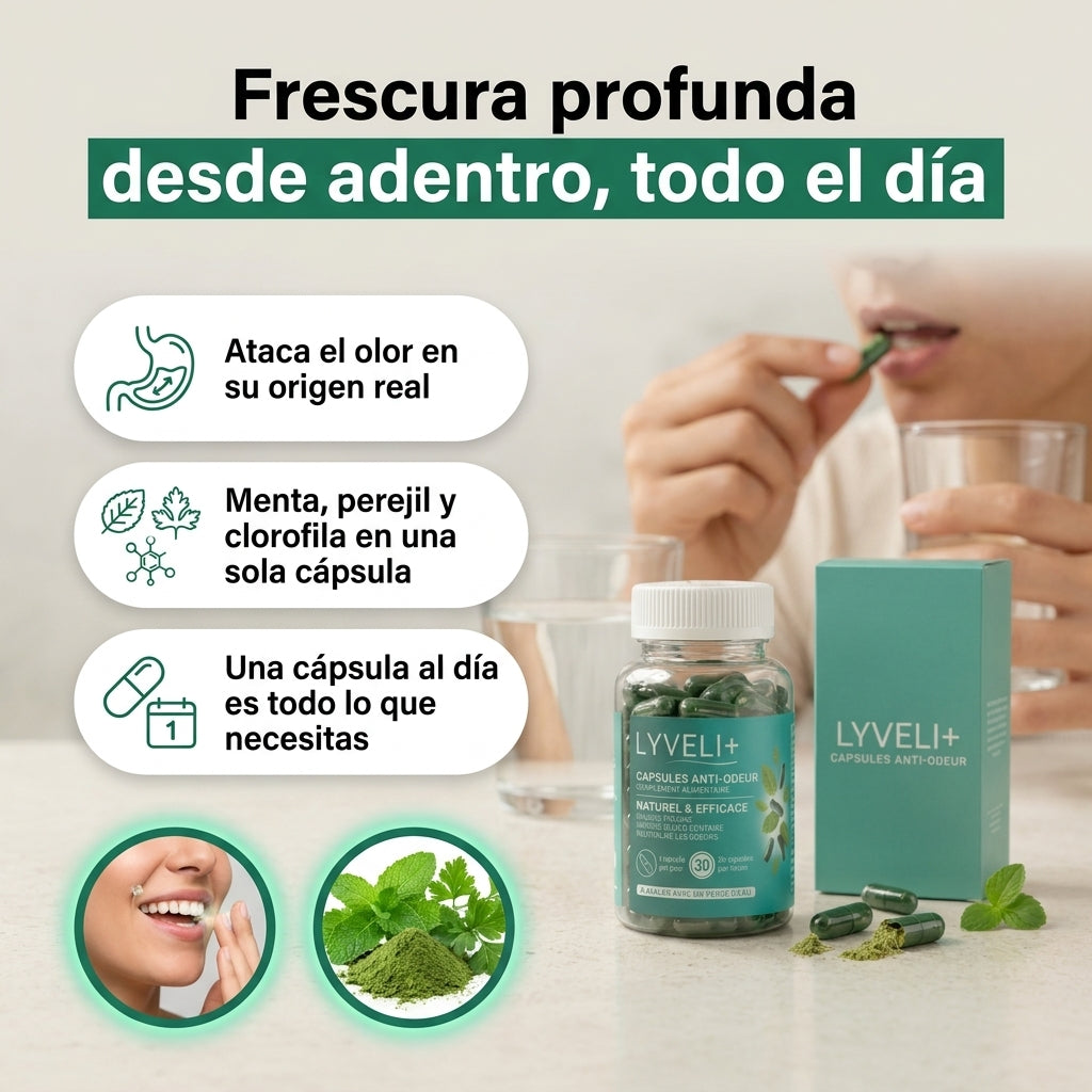 Cápsulas Frescura Vital+