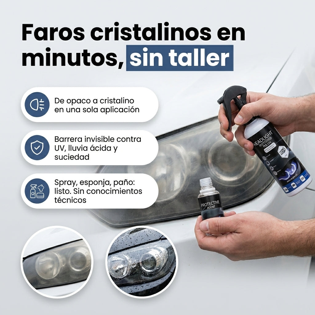 Kit Restaurador Óptico ProFaros