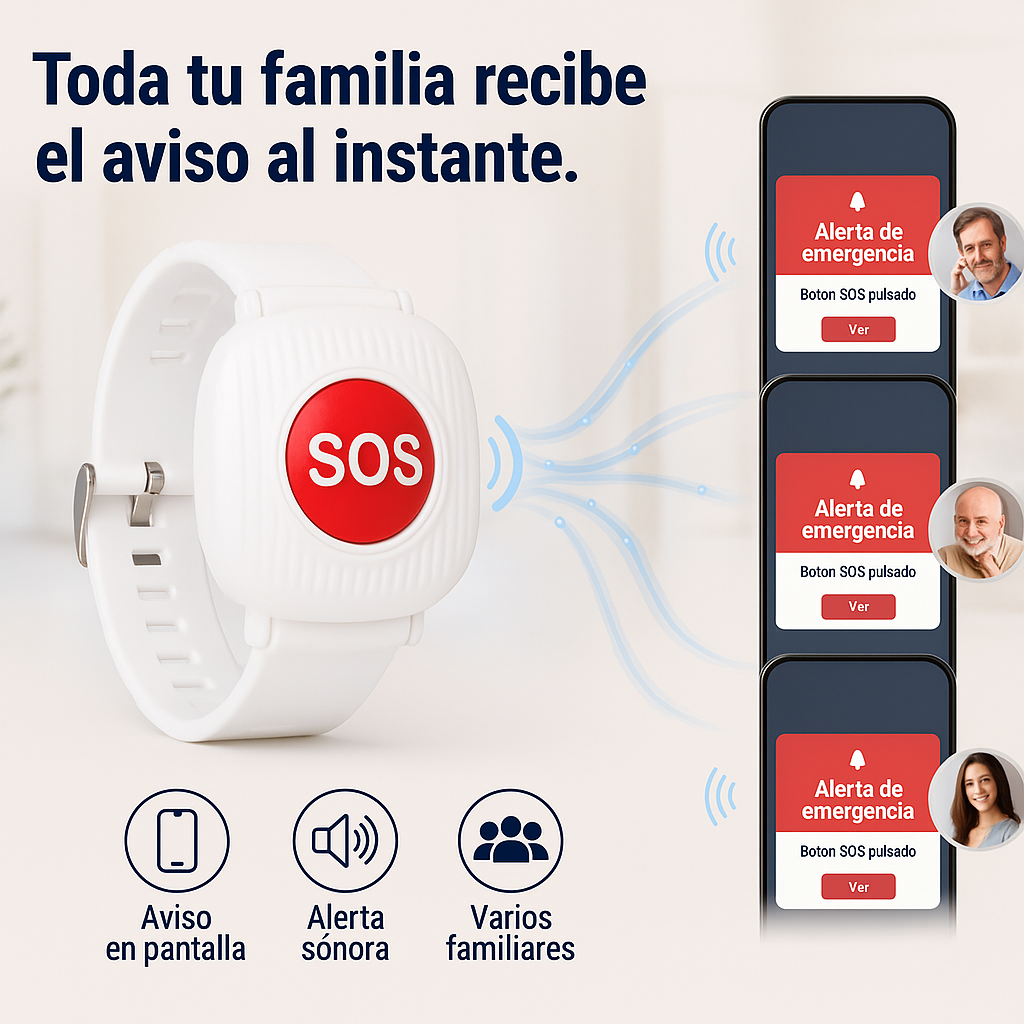 Pulsera Guardián SOS