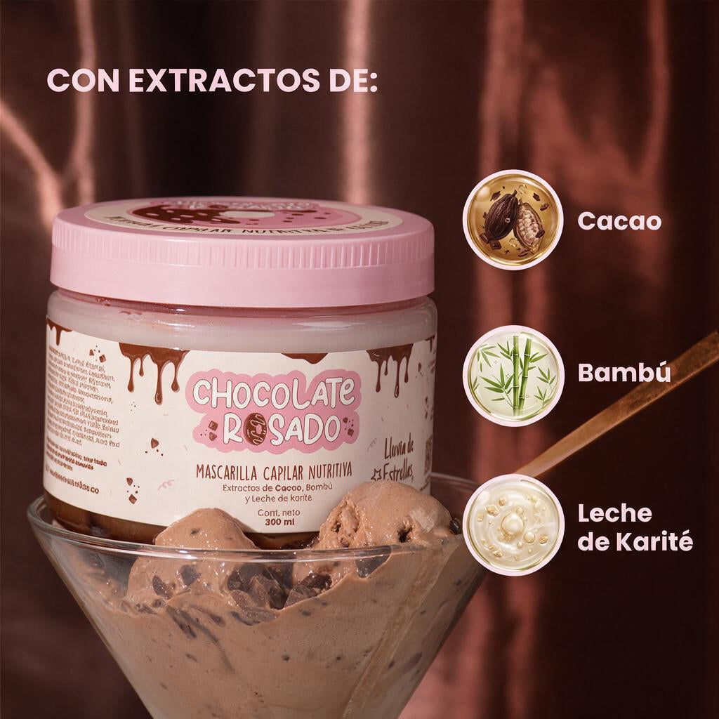 Mascarilla Nutritiva Chocolate Rosado