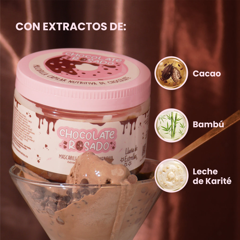 Mascarilla Nutritiva Cacao Rosado