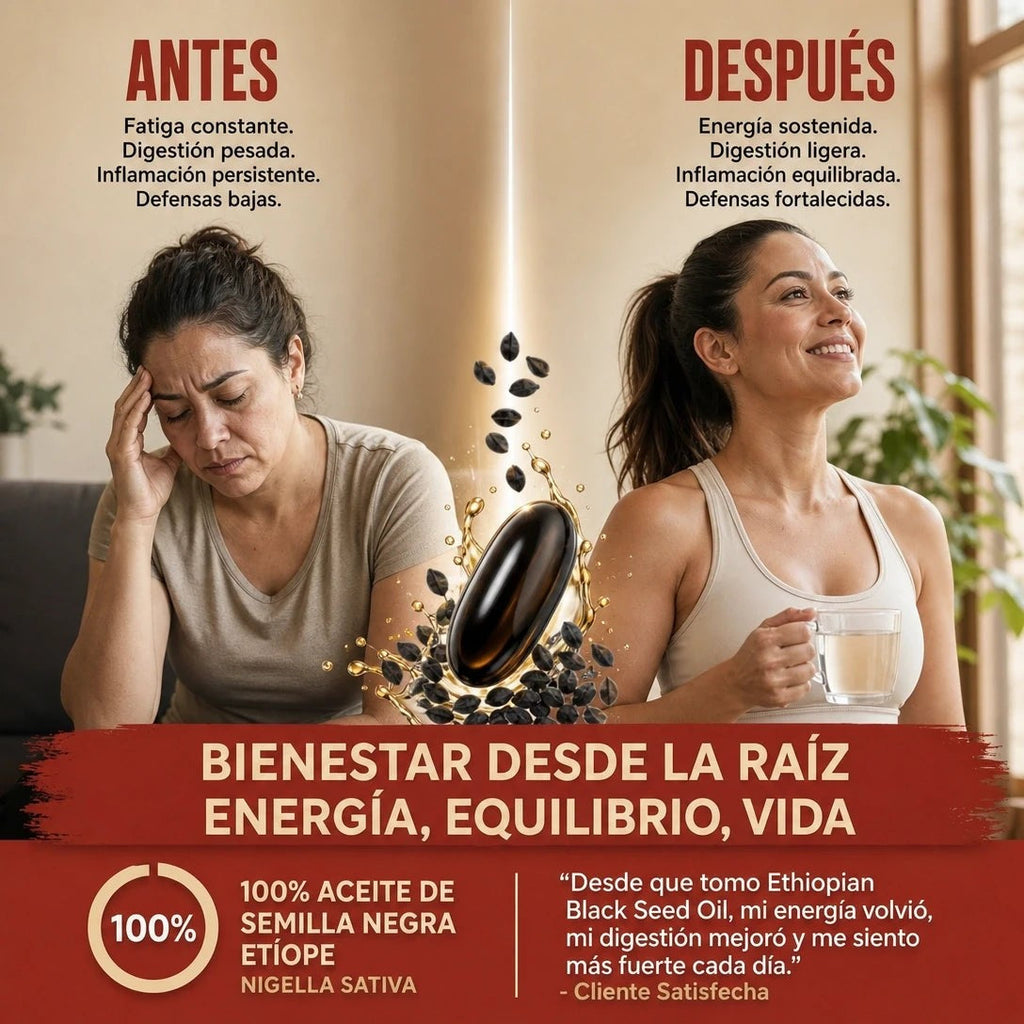 Semilla Negra Etíope en Cápsulas