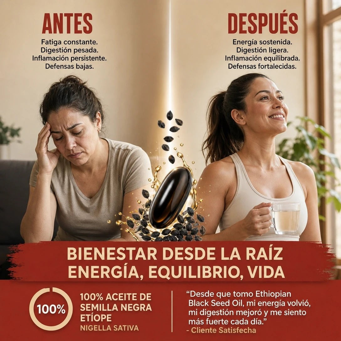 Semilla Negra Etíope en Cápsulas