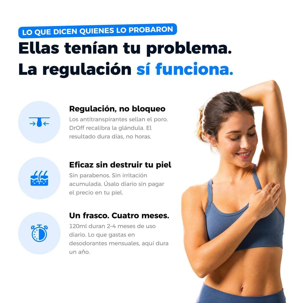 Serum Antitranspirante en Spray