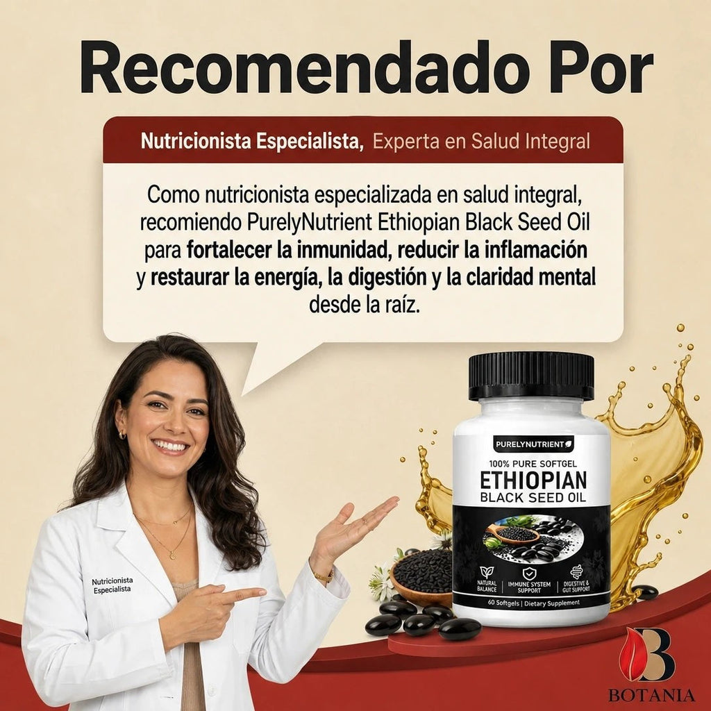 Semilla Negra Etíope en Cápsulas